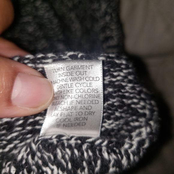 CJ banks women's cardigan sweater size X ( 14w ) black and white  color - Picture 5 of 7